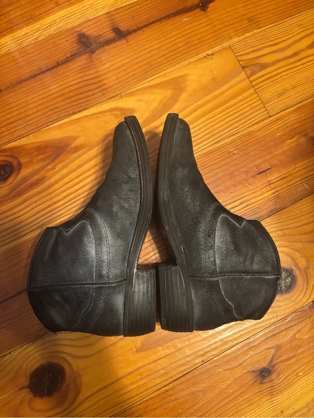 Black Suede Ankle Boots